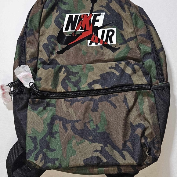 Nike Other - NIKE Air Jordan Jumpman Classics Backpack Camouflage Logo Design NEW